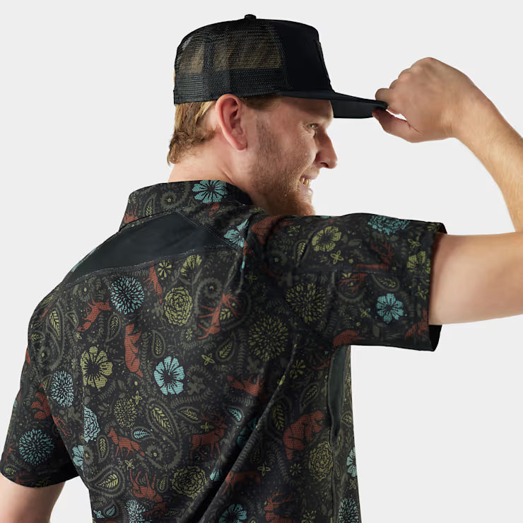 Smartwool Merino Men's Everyday Short Sleeve Button Down - Image 3