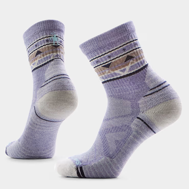 Smartwool Merino Women's Hike Zig Zag Valley Mid Crew Socks