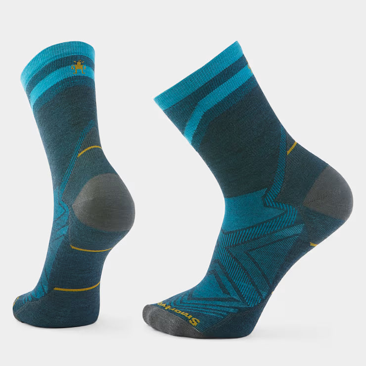 Smartwool Merino Run Mid Crew Pattern Socks