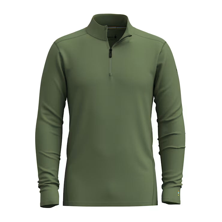 Smartwool Merino Men's Classic All-Season Merino Base Layer 1/4 Zip - Image 3