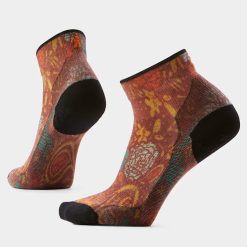 Smartwool Merino Women's Bike Paisley Print Ankle Socks