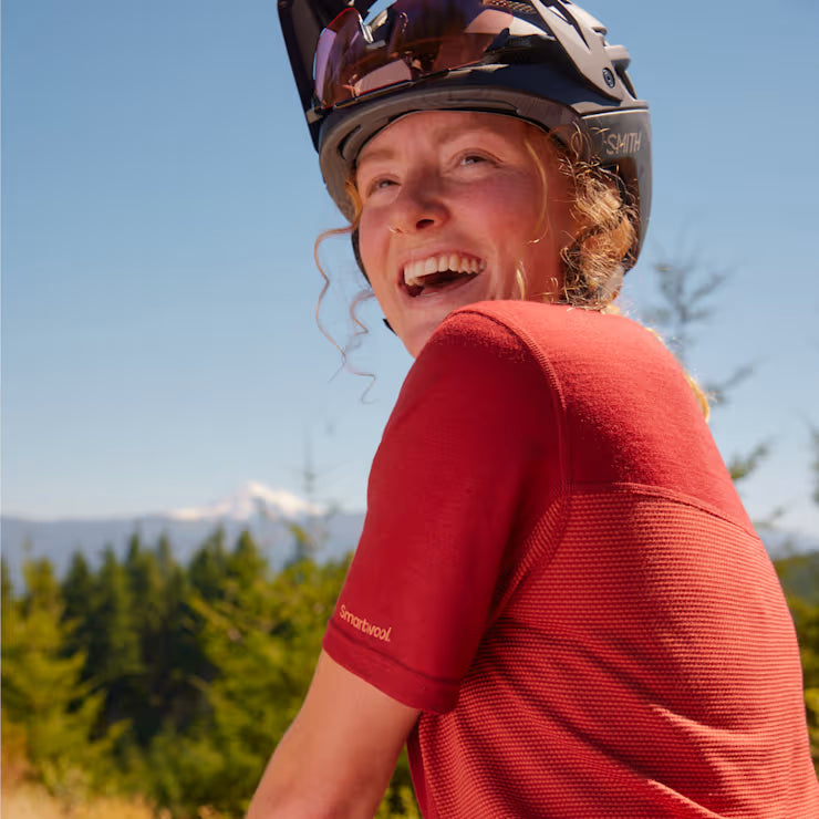 Smartwool Merino Women's Mountain Bike Short Sleeve Jersey - Image 4