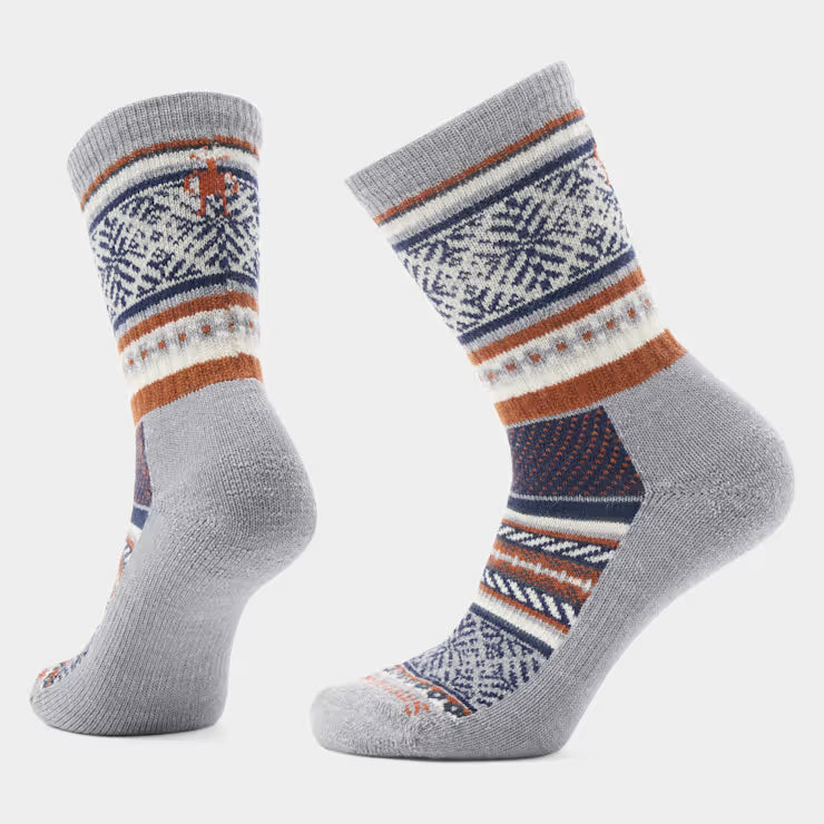 Smartwool Merino Everyday Cozy Fair Isle Sweater Crew Socks