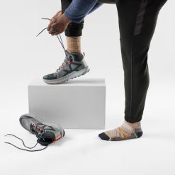 Alternative view of Smartwool Merino Hike Mountain Range Pattern Crew Socks