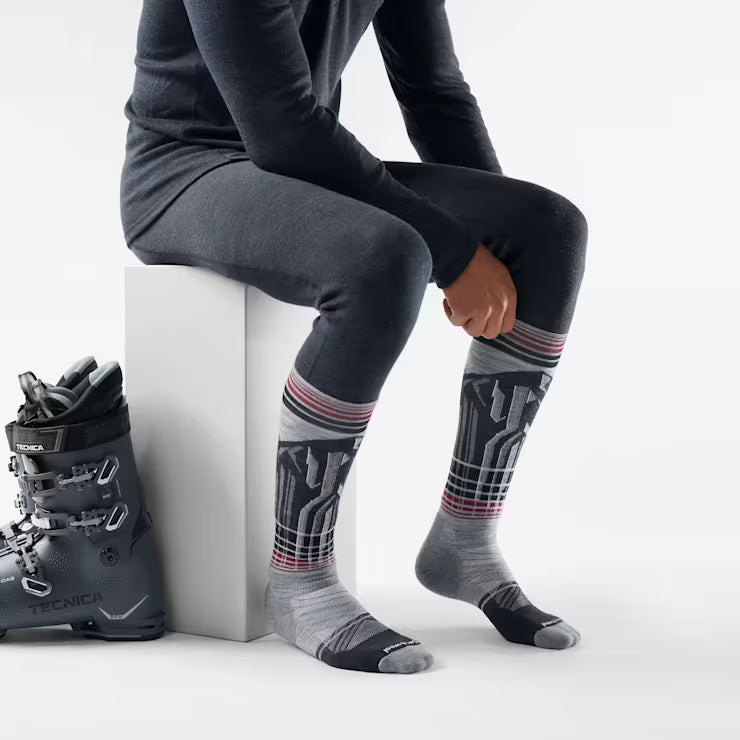 Smartwool Merino Ski Summit Shot Over The Calf Socks - Image 2