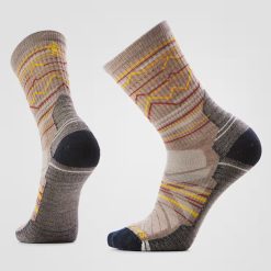 Smartwool Merino Hike Mountain Range Pattern Crew Socks