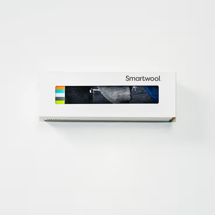 Smartwool Merino Run Ankle Socks Trio Gift Box - Image 2