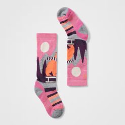 Smartwool Merino Kids' Ski Sleigh Bear Over The Calf Socks