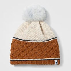 Alternative view of Smartwool Merino Cable Knit Colorblock Pom Beanie