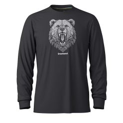 Alternative view of Smartwool Merino Geometric Bear Long Sleeve Graphic Tee