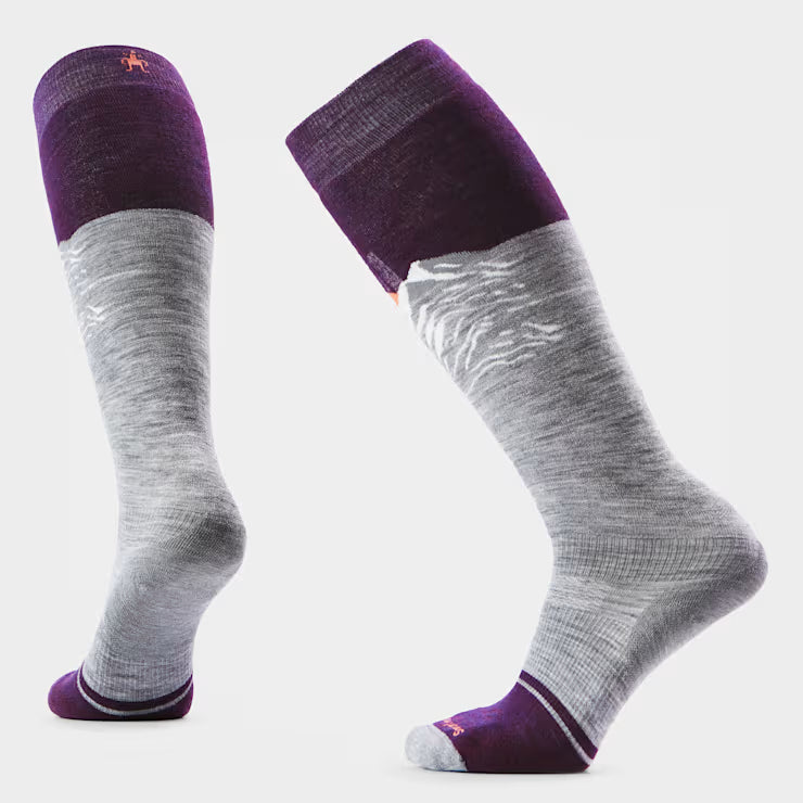 Smartwool Merino Women's Snowboard Valley Sunset Over The Calf Socks