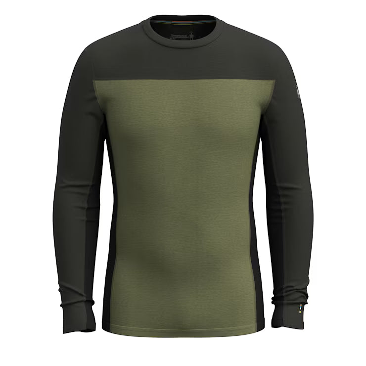 Smartwool Merino Men's Classic Thermal Merino Base Layer Colorblock Crew - Image 3