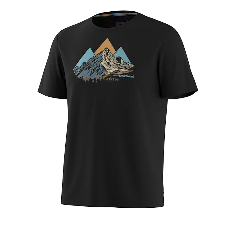Smartwool Merino Men's Peak Bagger Active Short Sleeve Graphic Tee - Image 2