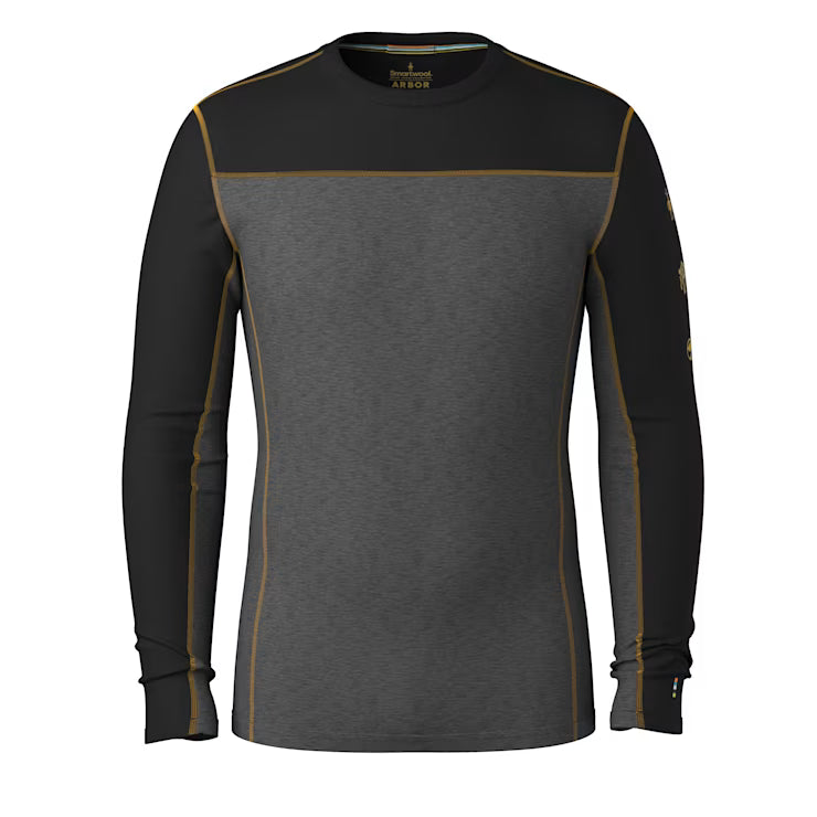 Smartwool Merino Men's Classic Thermal Merino Base Layer Colorblock Crew - Image 5