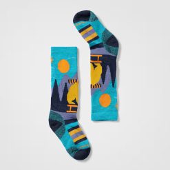 Smartwool Merino Kids' Ski Sleigh Bear Over The Calf Socks