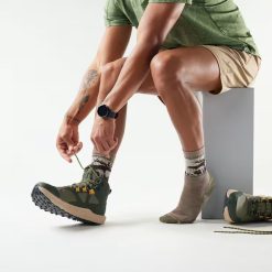 Alternative view of Smartwool Merino Hike Mountain Moose Crew Socks