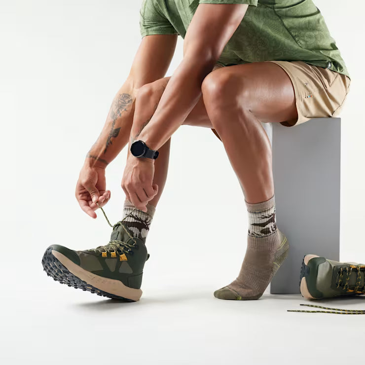 Smartwool Merino Hike Mountain Moose Crew Socks - Image 2