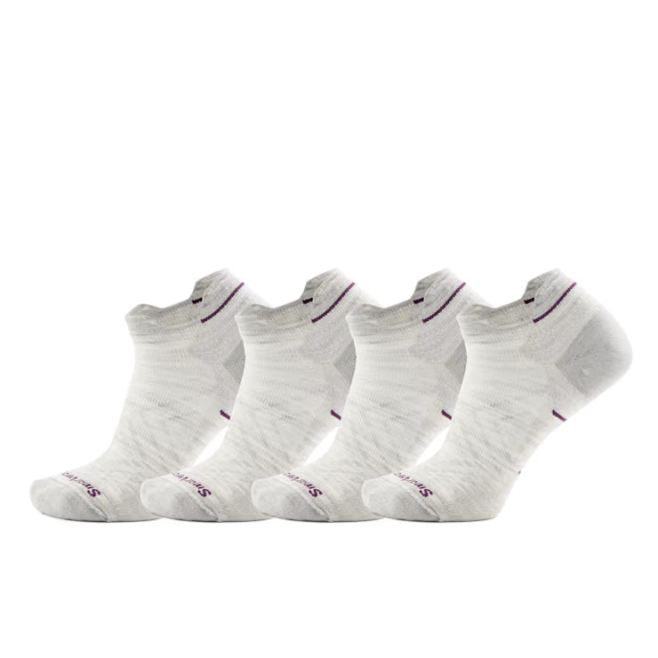 Smartwool Merino Women's Run Low Ankle Socks 4-Pack