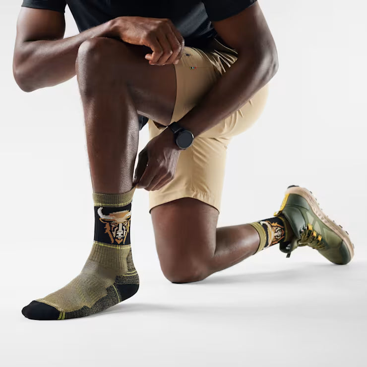 Smartwool Merino Hike Bison Crew Socks - Image 2