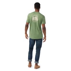 Alternative view of Smartwool Merino Bear Trail Merino Hemp Blend Short Sleeve Graphic Tee