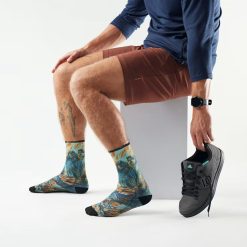 Alternative view of Smartwool Merino Bike Rugged Ride Print Crew Socks