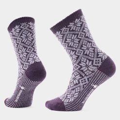 Smartwool Merino Women's Everyday Cozy Traditional Snowflake Crew Socks