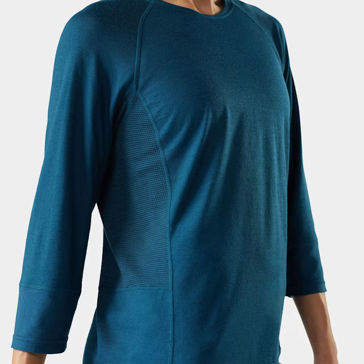 Smartwool Merino Women's Mountain Bike 3/4 Sleeve Jersey - Image 3