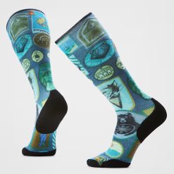 Smartwool Merino Ski Explorer Print Over The Calf Socks