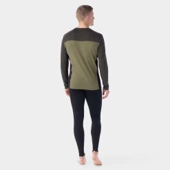 Alternative view of Smartwool Merino Men's Classic Thermal Merino Base Layer Colorblock Crew