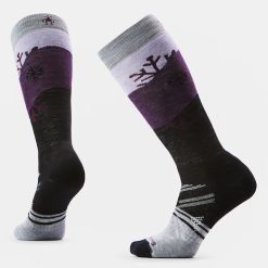 Smartwool Merino Women's Ski Snowpocalypse Pattern Over The Calf Socks