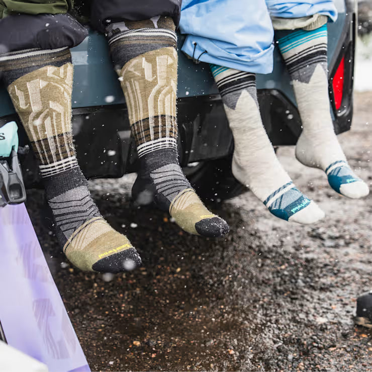 Smartwool Merino Ski Summit Shot Over The Calf Socks - Image 2