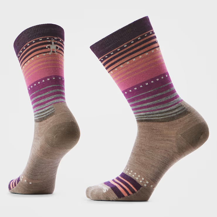 Smartwool Merino Women's Everyday Stitch Stripe Crew Socks