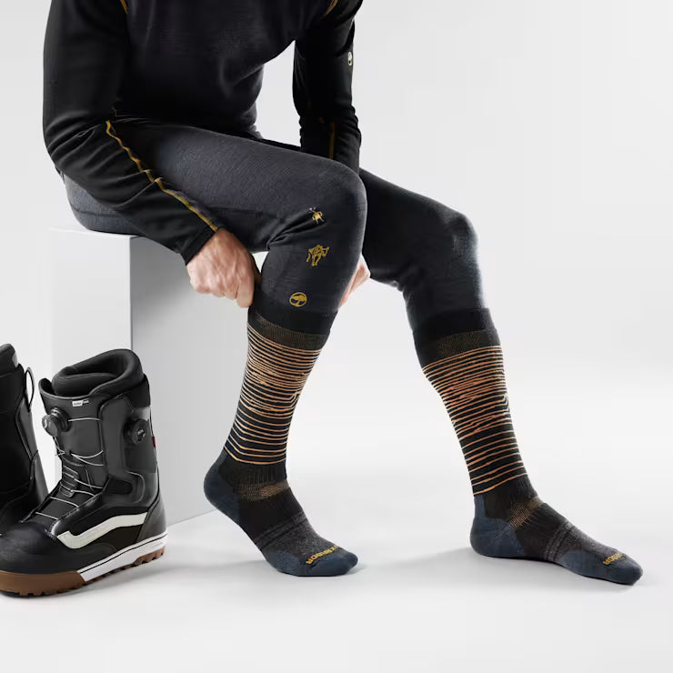 Smartwool Merino Snowboard Iguchi x Arbor Over The Calf Socks - Image 2