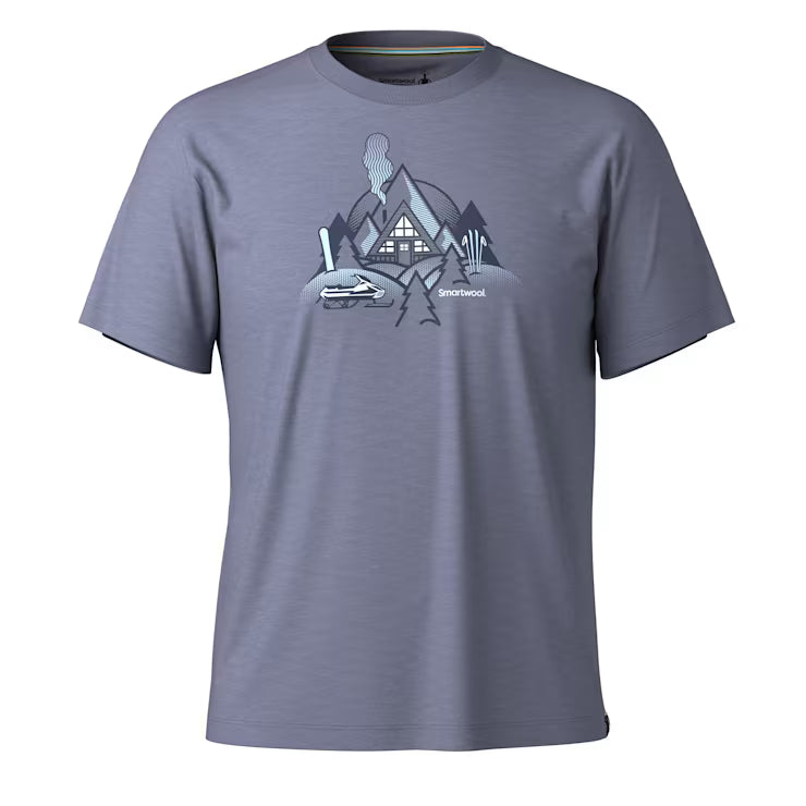 Smartwool Merino Alpine A-Frame Short Sleeve Graphic Tee - Image 2