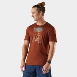 Smartwool Merino Men's Winding Trail Active Short Sleeve Graphic Tee