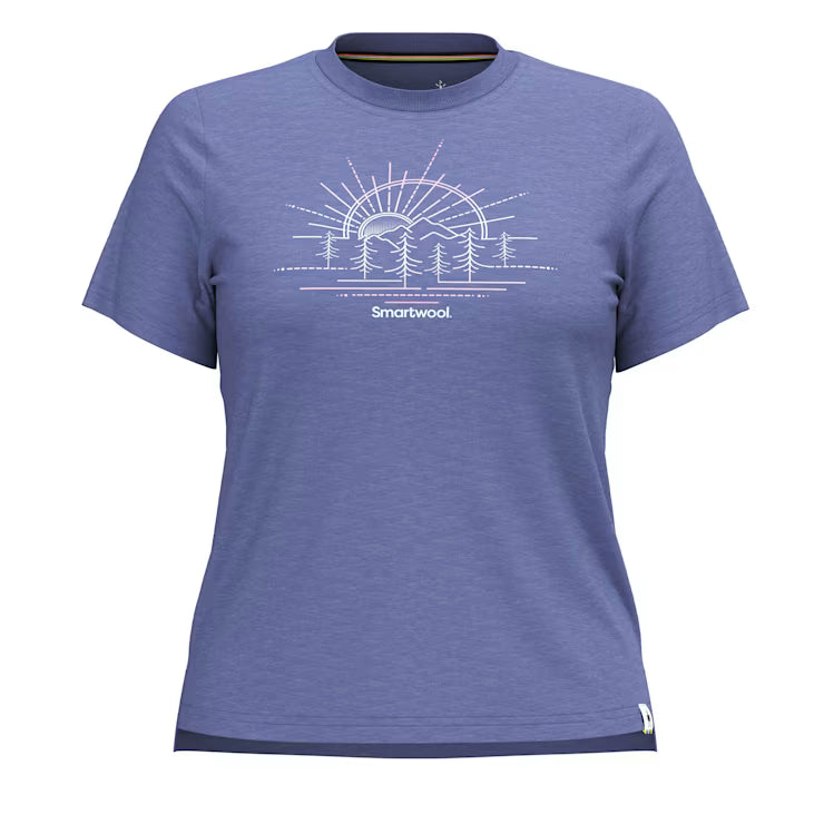 Smartwool Merino Women's Mountain Sol Short Sleeve Graphic Tee - Image 2