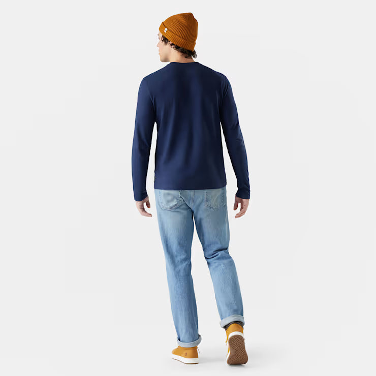 Smartwool Merino Men's Perfect Crew Long Sleeve Tee - Image 3