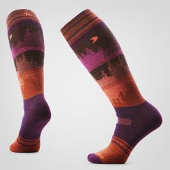 Smartwool Merino Women's Snowboard Twilight Vista Over The Calf Socks