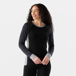 Smartwool Merino Women's Classic Thermal Merino Base Layer Colorblock Crew