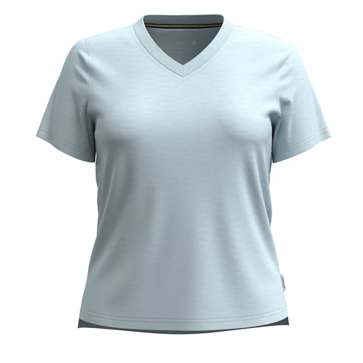 Smartwool Merino Women's Perfect V-Neck Short Sleeve Tee - Image 3