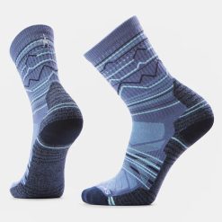 Smartwool Merino Hike Mountain Range Pattern Crew Socks