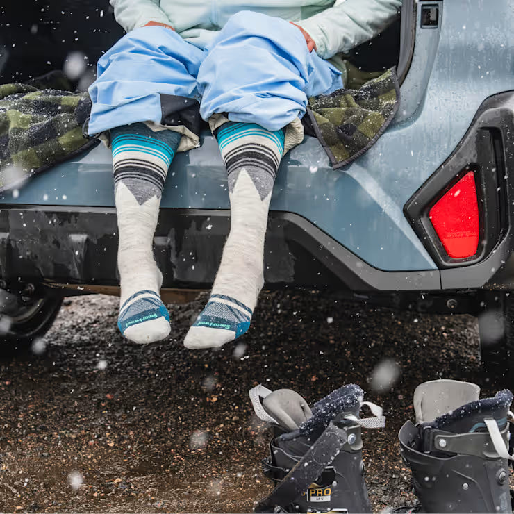 Smartwool Merino Women's Ski Pattern Over The Calf Socks - Image 3