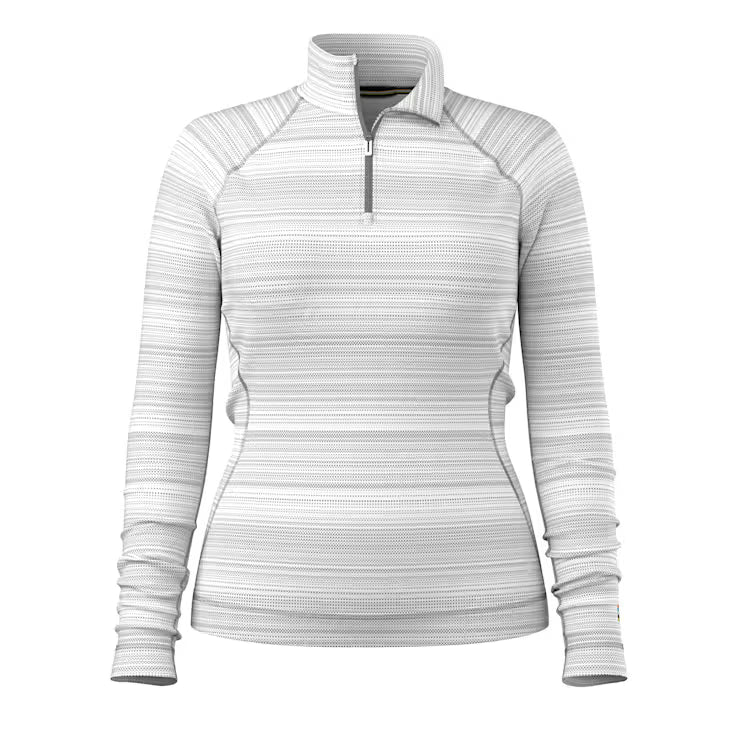 Smartwool Merino Women's Classic Thermal Merino Base Layer 1/4 Zip - Image 3