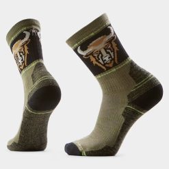 Smartwool Merino Hike Bison Crew Socks