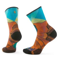 Smartwool Merino Women's Hike Mountain Prism Print Crew Socks