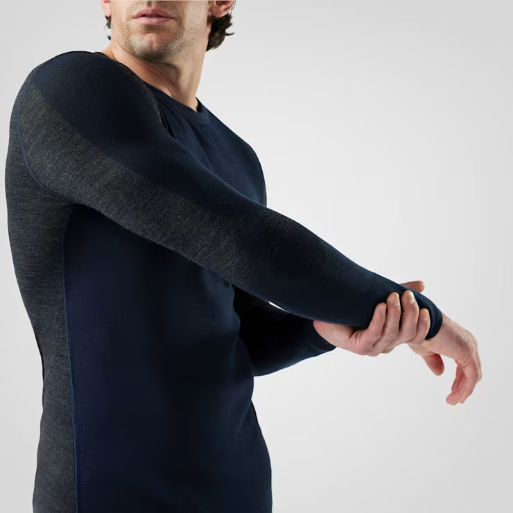 Smartwool Merino Men's Intraknit? Thermal Merino Base Layer Colorblock Crew - Image 5