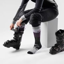 Alternative view of Smartwool Merino Women's Ski Snowpocalypse Pattern Over The Calf Socks