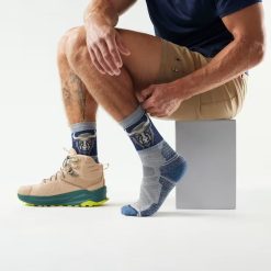 Alternative view of Smartwool Merino Hike Bison Crew Socks