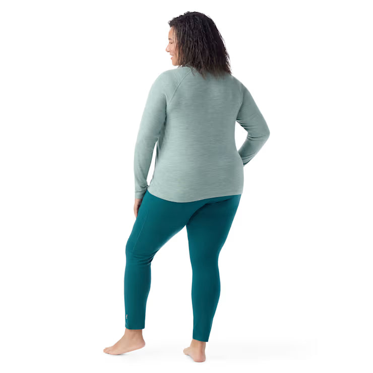 Smartwool Merino Women's Classic Thermal Merino Base Layer 1/4 Zip Plus - Image 2