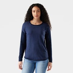 Smartwool Merino Women's Shadow Pine Colorblock Crew Sweater
